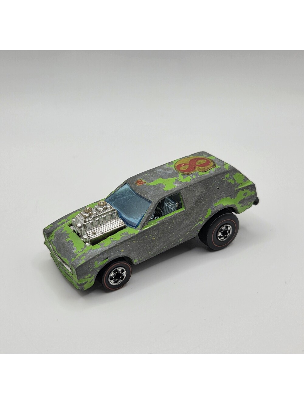 Hot Wheels Redline 1975 Poison Pinto Lime Green Vintage As/Is